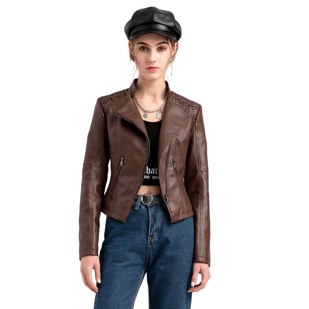 Women's Leather Short Jacket Women's Leather Short Jacket